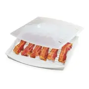 Prep Solutions Microwavable Bacon Grill, White, 1 Piece
