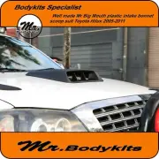 PLASTIC MADE BIG MOUTH BONNET INTAKE SCOOP FOR TOYOTA HILUX 05-11 INTERCOOER