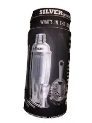 Elite Cocktail Shaker Set Bartender Kit bysilvergrade: 24 oz Stainless Steel
