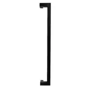 Austyle Square Offset Entrance Door Pull Handle 625mm Matt Black 53840