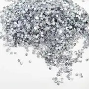 4000pcs 3mm Resin Rhinestone Multi-Color Flatback Jelly Resin Rhinestones Bli...
