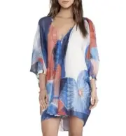 *NWT* Diane von Furstenberg Fleurette Billow Sleeve Floral Silk Dress, Size 4