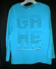 NWT CRAZY 8 BOYS TURQUOISE LONG SLEEVE PULL OVER SHIRT/TOP/TEE "GAME OVER" SIZE