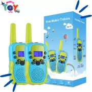 Walkie Talkies for Kids 22 Channels 2 Way Radio Toy with Backlit LCD Flashlight
