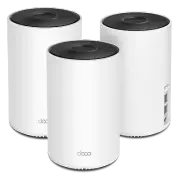 NEW 3-Pack TP-Link Deco WiFi 6 Tri-Band Mesh System 3600 Mbps 802.11AX 7000 SqFt