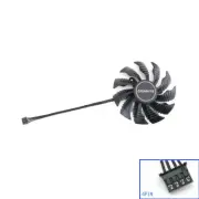 3/4 Pin Fan Set For GIGABYTE GTX1660ti 1660 1650 SUPER Mini ITX OC Graphics Card