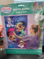 Shimmer and Shine PARTY GAME POSTER ~ Birthday Supplies Decoration Activity New!