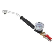 Tire Inflator Air Pressure Gauge for Trucks Inflation Nozzle Extension Hose