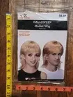 Mullet Shoulder Length Pixie Wig Blonde Hair Halloween Mens Womens