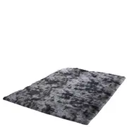 Deep Grey Floor Rug Rugs Fluffy Area Carpet Shaggy Soft Large Pads