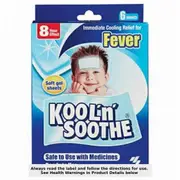 Kool 'n' Soothe Kids Fever Relief Sheets 6 Pack