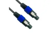 ACL Audio Speakon Cable 12 Guang AWG Patch Cords Professional DJ Speaker Cables Black Wire 5 meters