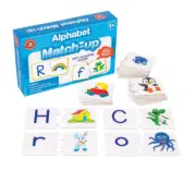 Learning Can Be Fun Match-up Alphabet Memory Game