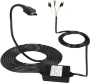 Universal Mini USB Dash Cam Hard Wire Cable Fuse Kit DC 12V-24V to 5V Car DVR