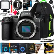 Nikon Z50II Mirrorless Camera Body Kit + FTZ II Lens Adapter +Accessories Bundle
