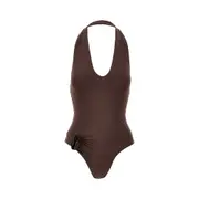 [MAYGEL CORONEL] MAYGEL CORONEL 'Guayacán' one-piece swimsuit Woman One Size One Size Brown
