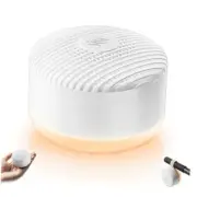 Portable Sound Machine, White Noise Sound Machine for Baby Adults with 12
