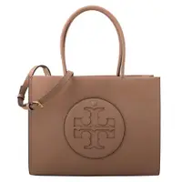 在飛比找康是美優惠-TORY BURCH- Ella 皮雕LOGO 皮革兩用托特