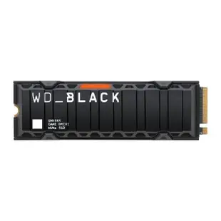 【Western Digital】黑標 SN850X 2TB-散熱片 NVMe PCIe SSD(讀：7300MB/s 寫：6600MB/s)