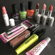 Lot 11 Bundle Nail Polish Lipstick Mascara Lipgloss