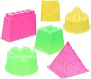 CLISPEED 30pcs Kids Castle Mold Ocean Toys Kidcraft Playset Kid Toys Beach Toys Kids Toy Sand Castle Toys Toy's for Kids Sand Toys Castle Model Toy 6 Piece Set Child Number Plastic