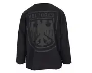Vultures Long Sleeve Shirt YZY Yeezy Kanye West BLACK Size 2