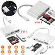 USB to Card Reader Adapter USB Camera Micro SD Memory Slot for iPhone iPad iPod