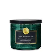 Gentlemans Candle Silver Birch & Cedar Bowl Candle x 1