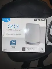 NIB SEALED ❗Netgear AX3000 WiFi 6 Tri-Band 2pk Mesh System - RBK652S