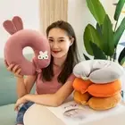 Nursing Cushion U-shaped Pillow Short Plush Flight Neck Pillow Travel Pillow