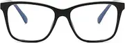 Blue Light Blocking Glasses Square Glasses Modern Style, Maximum Eye Protection Computer Eyeglasses