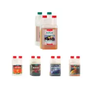 Canna Coco A+B 1L Set + Rhizotonics + Cannazym + PK 13-14 + Boost 250ML Set