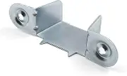Design61 Set of 4 Bed Base Connectors for Single and Double Beds Base Thickness 35 mm for Screwing Galvanised Steel
