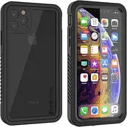 [PunkCase] iPhone 11 Pro Max Waterproof Case [Extreme Series] [Slim Fit] [Ip68 Certified] [Shockproof] Cover W/Built in Screen Protector Compatible with Apple iPhone 11 Pro Max (6.5) (Black)