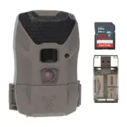Wildgame Innovations Wraith 2.0 Trail Camera with Memory Card and Reader Bundle