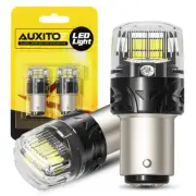 2x 1157 BAY15D SMD LED Tail Stop Brake Light Bulbs Super Bright 6500K White (for: Renault)