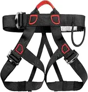 Safety Harness Climbing Belt - Adjustable Lightweight Safety Waist Support | Professional Climbing Gear, Rappelling Harness Multi-functional For Engineering Protection