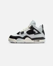 [JORDAN] Jordan Kids' Air Jordan 4 Retro (Gs) 'Pure Platinum' Pure Platinum/metallic Gold - Size 5Y 5Y Pure Platinum/M