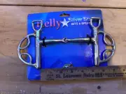 Horse Bit Kelly Silver Star D Snaffle With Copper Inlay Bars 5 Inch