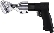 Industrial Pneumatic Scissors - Heavy Duty Air Metal Shear with Spare Blades, Cutting Tool for Stainless Steel Plate, Sheet Metal, Iron Mesh & Diamond Plate