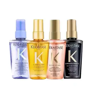 KERASTASE 巴黎卡詩 金緻柔馭露 花漾粉·金緻柔馭露 黑鑽極萃逆時玫瑰香氛露 燦金絕色特潤極光露50 100ml