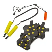 Ice Fishing Safety Kit Retractable Ice Picks Safety Ice Cleats for N2C8