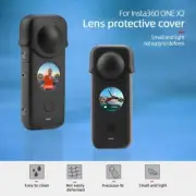 Silicone Lens Cap Protective Cover for Insta360 ONE X2 Scratch-Proof Guard