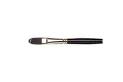 Winsor & Newton GAC Galeria Filbert Flat Oval Paint Brush Art Painting Size 12