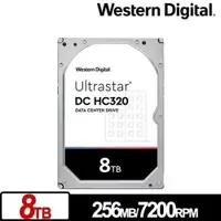 在飛比找蝦皮購物優惠-台灣原廠貨(非國外)WD HC320(HGST) 8TB 3