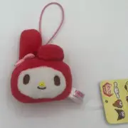 My Melody Sanrio Keychain Mascot Plush Japan