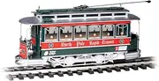 Bachmann Trains - Streetcar - Christmas - North Pole Rapid Transit - Large G Scale