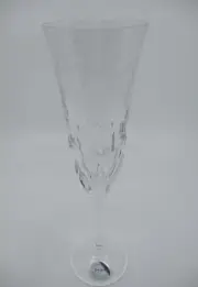 VARGA PRINTEMPS CLEAR FLUTE GLASS - 9 1/2" x 2 5/8" 0410C