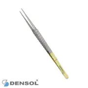 Micro Surgical Tweezers Fine Point Diamond Dusted TC Inserts 18cm TGA Reg DENSOL