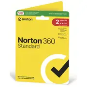 NortonLifeLock OEM Norton 360 Standard NZ - 1 User - 2 Device - 12 Months 10GB AU Generic Attach RSP DVDSLV GUM - (No Credit Card is Required for Activation) [21449980]